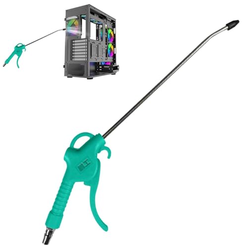 Dyeulget Mini Luftgebläse für Staub | Leistungsstarkes Luftblaswerkzeug Pneumatische Werkzeuge - Staubblaswerkzeug Luftstaubwedel Industriequalität für Autopflege von Dyeulget