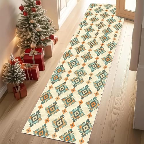 Dyjuaa Azteken Geometrie Waschbar Läufer Teppich Flur Navajo Ethnischer Küchen Teppichläufer 60x120 cm Kurzflor rutschfest Carpet für Fußmatte Schlafzimmer Bettvorleger Waschküche Dyjuaa Azteken Geometrie Waschbar Läufer Teppich Flur Navajo Ethnischer Küchen Teppichläufer 60x120 cm Kurzflor rutschfest Carpet für Fußmatte Schlafzimmer Bettvorleger Waschküche von Dyjuaa