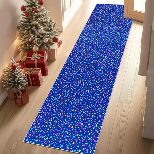 Dyjuaa Fantasy Sternenhimmel Waschbar Läufer Teppich Flur Cartoon Stern Küchen Teppichläufer 60x120 cm Kurzflor rutschfest Carpet für Fußmatte Schlafzimmer Bettvorleger Waschküche Dyjuaa Fantasy Sternenhimmel Waschbar Läufer Teppich Flur Cartoon Stern Küchen Teppichläufer 60x120 cm Kurzflor rutschfest Carpet für Fußmatte Schlafzimmer Bettvorleger Waschküche von Dyjuaa