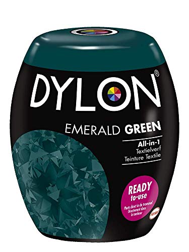 DYLON Textilfarbe Waschmaschine Pods, Emerald Green von Dylon