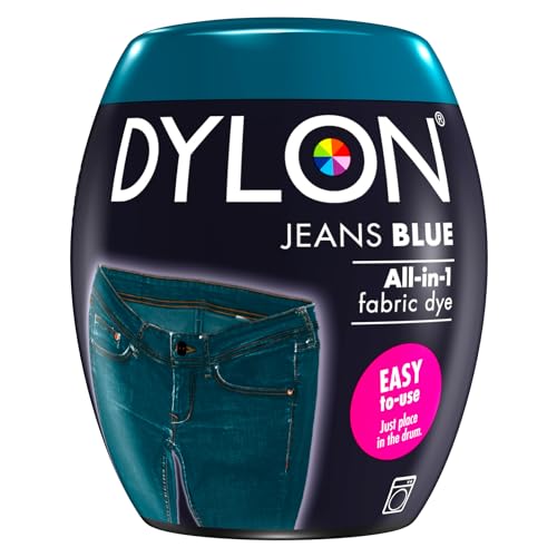 Dylon Dye Pod Textilfärbemittel für die Waschmaschine, 350 g, Jeansblau von Dylon