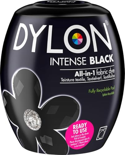 Dylon Dye Pod Waschmaschinen-Textilfarbe Intense Black X4 Dylon Dye Pod Waschmaschinen-Textilfarbe Intense Black X4 von Dylon