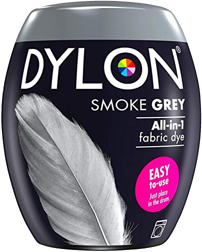 Dylon Dye Pods Textilfärbemittel für die Waschmaschine, 350 g, Rauchgrau von Dylon