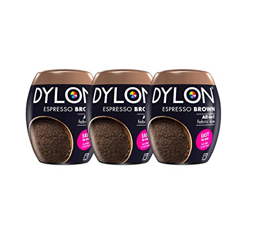 Dylon Neue 350g Espresso Braun Maschinenfarbstoff Aushülsen 3 Pack Dylon Neue 350g Espresso Braun Maschinenfarbstoff Aushülsen 3 Pack von Dylon