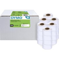 DYMO® Original Etikett für LabelWriter™, Vorteilspack, Adressen - weiss - permanent haftend, 24 x 130 Etiketten von Dymo