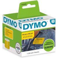 DYMO® Original Etikett für LabelWriter™, Versand, GELB, permanent haftend, 1 x 220 Etiketten von Dymo