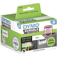 DYMO 2112289 Etiketten Rolle 57 x 32mm Polypropylen-Folie Weiß 800 St. Permanent haftend Universal- DYMO 2112289 Etiketten Rolle 57 x 32mm Polypropylen-Folie Weiß 800 St. Permanent haftend Universal- von Dymo