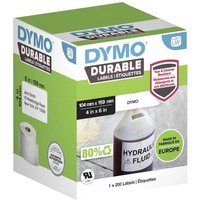 DYMO 2112287 Etiketten Rolle 159 x 104mm Polypropylen-Folie Weiß 200 St. Permanent haftend Universa DYMO 2112287 Etiketten Rolle 159 x 104mm Polypropylen-Folie Weiß 200 St. Permanent haftend Universa von Dymo