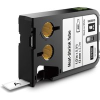DYMO® Original XTL Heisschrumpfschlauch, schwarz auf weiss, für XTL 300/500, Polyolefin, endlos von Dymo