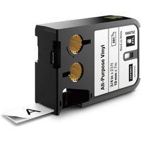 DYMO® Original XTL Schriftband, - schwarz auf weiss -, für XTL 300/500, farbiges Vinyl, endlos von Dymo