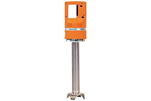 Dynamic 600W Stabmixer MX91, Orange, Schaftlänge: 410 mm/16.1 inch, einfache Geschwindigkeit 9500 RPM, mischt bis zu 100 Liter Zutaten auf einmal, titanbeschichtete Klinge, K472 von Dynamic