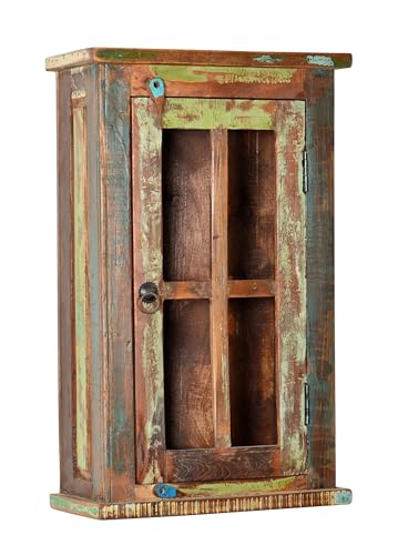 Dynamic24 Badezimmer Hängeschrank Riverboat Wandschrank Badschrank Badmöbel Schrank massiv von Dynamic24