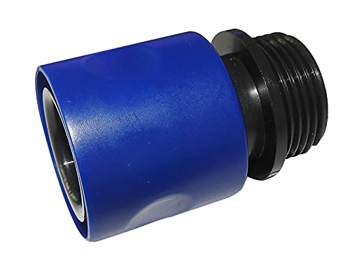 Dynamic24 Rasensprenger Gartenspritze Schlauchverbinder Garten Schlauch Anschluss Kupplung (Schlauchanschluss 3/4 Zoll 26.4mm) von Dynamic24