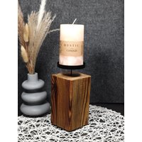 Rustikaler Kerzenhalter Aus Massivem Altbalken | Handgefertigtes Unikat Recyceltem Holz Nachhaltige Deko - Ohne Kerze Rustikaler Kerzenhalter Aus Massivem Altbalken | Handgefertigtes Unikat Recyceltem Holz Nachhaltige Deko - Ohne Kerze von DynamicCreation3D