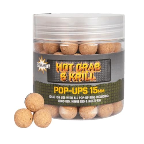 Hot Crab&Krill Pop-Ups, 15 mm Hot Crab&Krill Pop-Ups, 15 mm von Dynamite