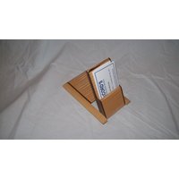 Visitenkartenhülle, Kartenhalter. Fiddle Back Ahorn Mit Walnuss Inlay Dispalay Hülle von DynamiteBoxes