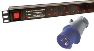 DYNAMODE 12 Way Vertical 13A Switched PDU / Power Bar > 16AMP von Dynamode