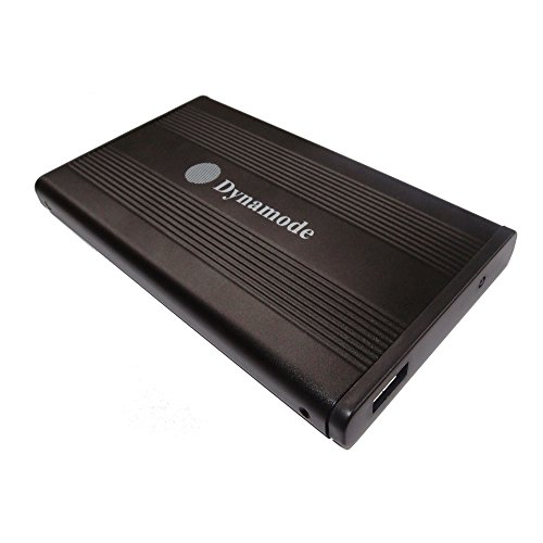 Dynamode DYNA-USB3-HD2.5S-BC 2,5-Zoll-Festplattengehäuse mit USB 3.0-Anschluss, speichern und übertragen Sie Ihre Daten, verbessern Sie die PC-Leistung in Sekunden, zuverlässige Übertragung, von Dynamode