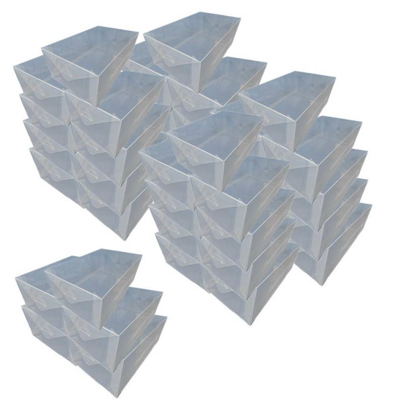 Dynasun Schuhbox Schuhbox PP368XXL (30 St), Schuhkasten Aufbewahrung mit Teiler-Box-System für Schuhe von Dynasun