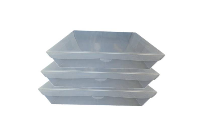 Dynasun Schuhbox schuhbox PP436 (3 St), Schuhaufbewahrungsbox Platzsparendes, stapelbares Robust, staubfrei von Dynasun
