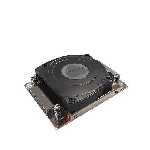 DYNATRON A45 AMD AM4 AM5 Kuehler 1U Kuehlkoerper aus Kupfer mit Vapor Chamber Aktiv mit PWM und bis zu 105W TDP von Dynatron