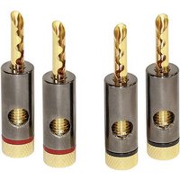 Dynavox 206436 Bananenstecker-Set 4St. Dynavox 206436 Bananenstecker-Set 4St. von Dynavox