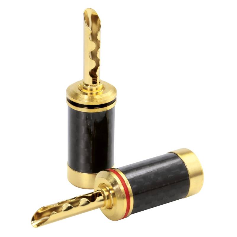 Dynavox Bananenhohlstecker Carbon 2 Stück von Dynavox