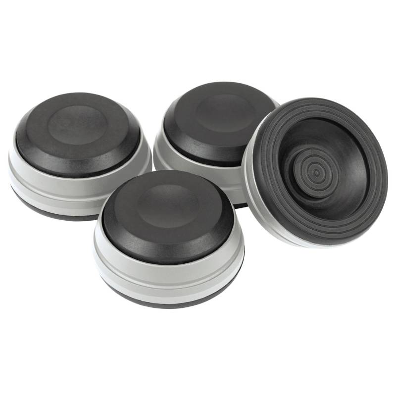 Dynavox Gerätefüße Schwingungsdämpfer 4-er Set Silber von Dynavox