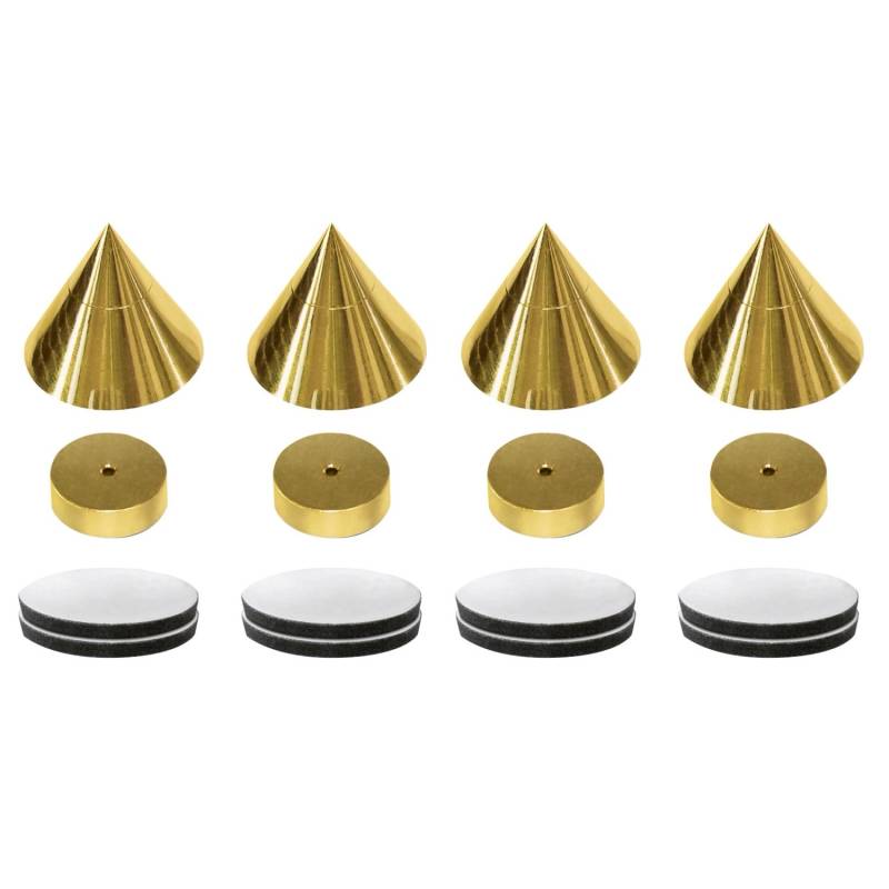 Dynavox Lautsprecher Spikes 4er Set Messing von Dynavox