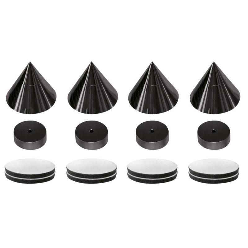 Dynavox Lautsprecher Spikes 4er Set Schwarz von Dynavox