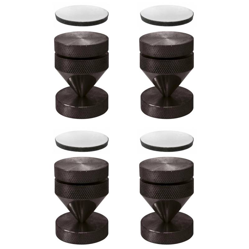 Dynavox Lautsprecher Spikes 60 kg 4er Set Schwarz von Dynavox