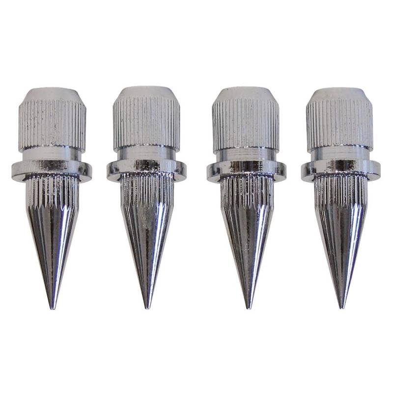 Dynavox Lautsprecher Spikes Zum Einbau 4er Set Chrom von Dynavox