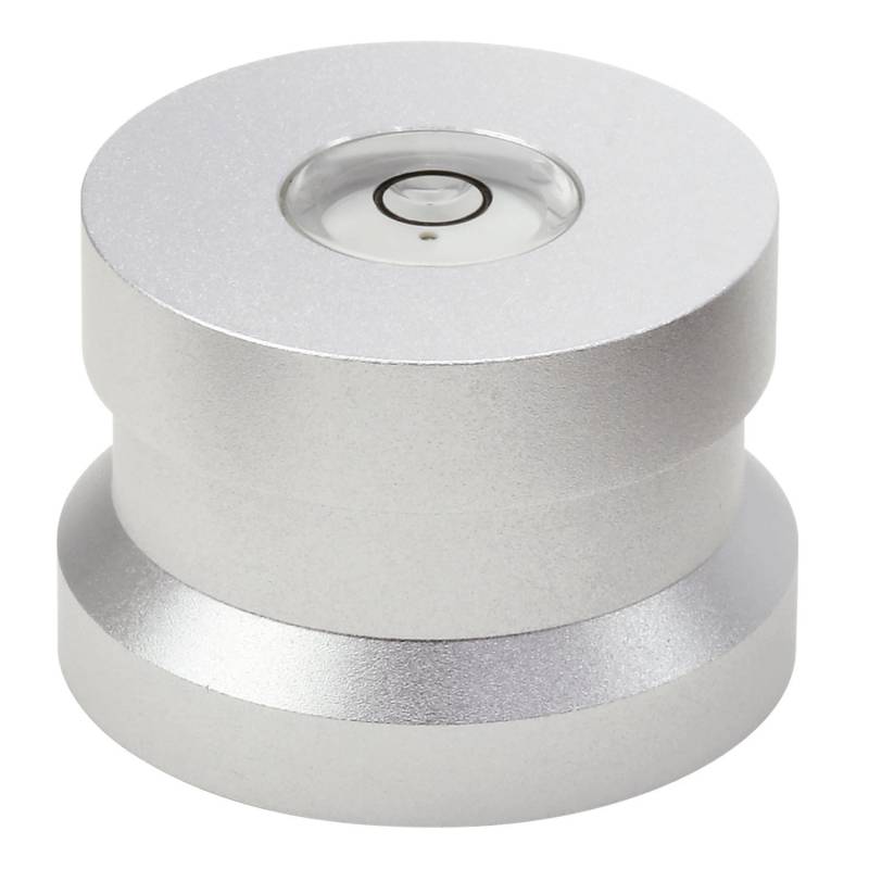Dynavox Schallplatten Single Mittelstück mit Libelle ASP3 Silber von Dynavox