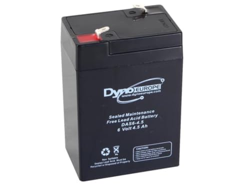 Dyno Europe BLEIAKKU - 6 V - 4,5 Ah - 70 x 48 x 106 mm von Dyno Europe