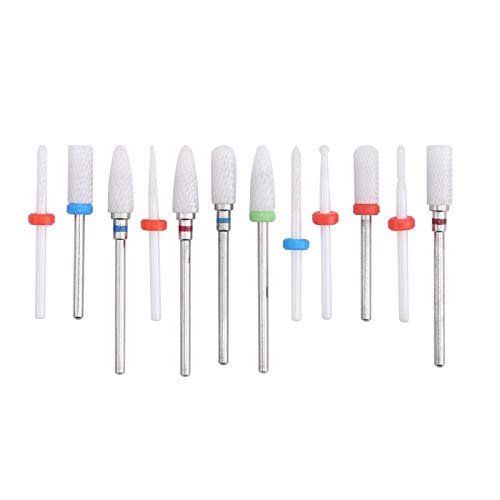 Dyocoag 12pcs Keramik -Fräser -Schneiderbohrmaschine Bit Elektrische Schleifmaschine Mahlen Cutter -Dateien Wärmewiderstand für Nägel Dyocoag 12pcs Keramik -Fräser -Schneiderbohrmaschine Bit Elektrische Schleifmaschine Mahlen Cutter -Dateien Wärmewiderstand für Nägel von Dyocoag