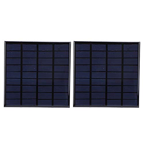 Dyocoag 2 Stück DC9V 2W Solarmodule Hocheffizientes Lademodul mit Kabel Solar-Landschaftsleuchten Dyocoag 2 Stück DC9V 2W Solarmodule Hocheffizientes Lademodul mit Kabel Solar-Landschaftsleuchten von Dyocoag