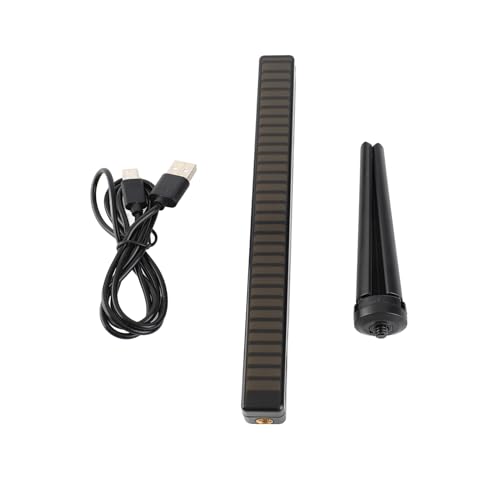 Dyocoag 32led Rhythmus Tippup Licht RGB Bunte Klang empfindliche Musik Licht Sprache aktiviertes Ambient Licht USB wiederaufladbar Schwarz von Dyocoag