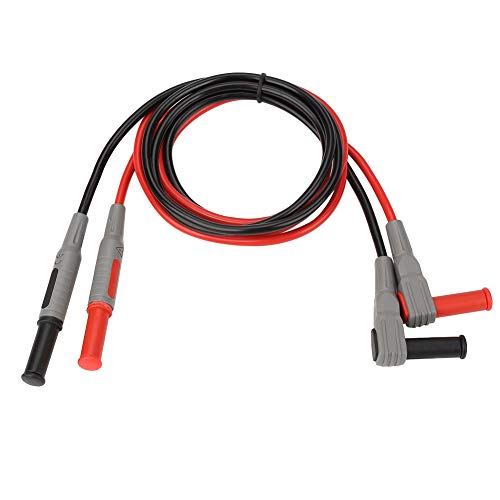 Dyocoag 4mm Bananen -Stecker -Testlinie rechter Winkel gerade Multimeter Drahtkabel 1000 V 15a 2 Pack schwarz rot 3,3 Fuß Kupfer Silikon Dyocoag 4mm Bananen -Stecker -Testlinie rechter Winkel gerade Multimeter Drahtkabel 1000 V 15a 2 Pack schwarz rot 3,3 Fuß Kupfer Silikon von Dyocoag