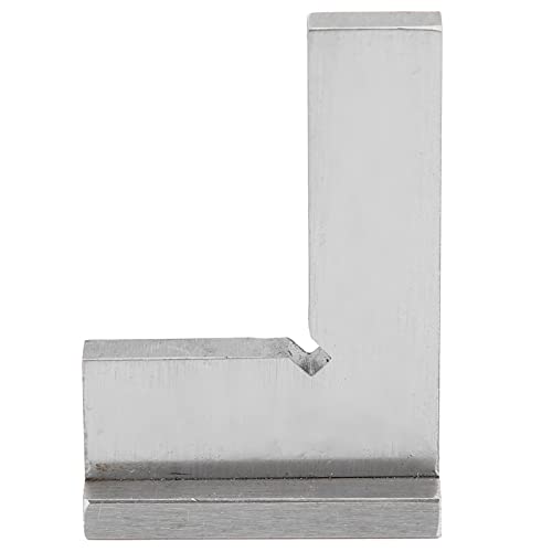 Dyocoag 90 ° Messer Lineal Edelstahl rechtwinkliger Teile Markierende Messwerkzeug für Winkelerkennung Workbench von Dyocoag