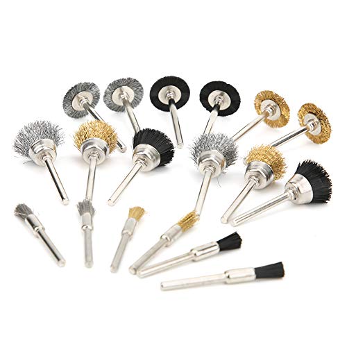 Dyocoag Aluminium Drahtrad Becher Pinselpolierset Langlebiges Werkzeug zum Entfernen und Lackierreinigen Rotary Zubehör Dyocoag Aluminium Drahtrad Becher Pinselpolierset Langlebiges Werkzeug zum Entfernen und Lackierreinigen Rotary Zubehör von Dyocoag