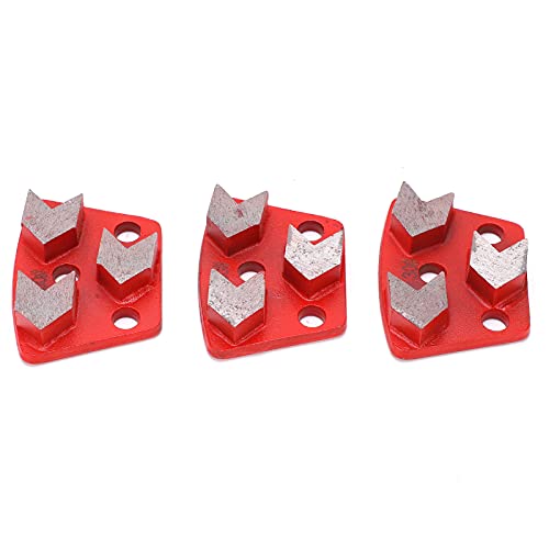 Dyocoag Diamant Mahlen Schuhe Trapez Beton aggreesives Schneiden 3 Pfeilzähne Rot 30 Mesh ideal für den industriellen und professionellen Gebrauch Dyocoag Diamant Mahlen Schuhe Trapez Beton aggreesives Schneiden 3 Pfeilzähne Rot 30 Mesh ideal für den industriellen und professionellen Gebrauch von Dyocoag