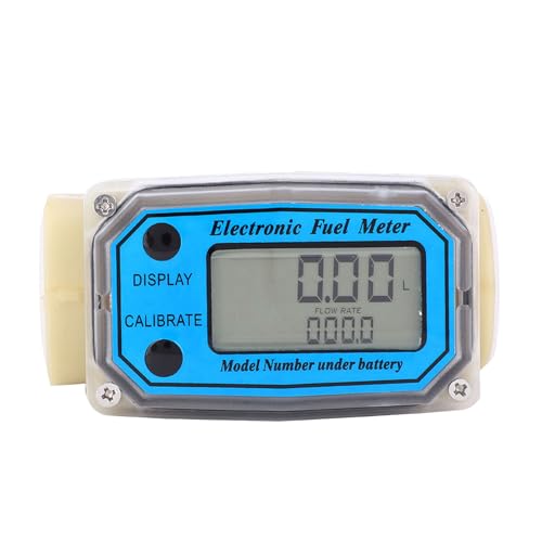 Dyocoag Digital Turbine Flowmeter Kraftstoffmesser 10‑90l/min 1 BSPT Blau Dyocoag Digital Turbine Flowmeter Kraftstoffmesser 10‑90l/min 1 BSPT Blau von Dyocoag