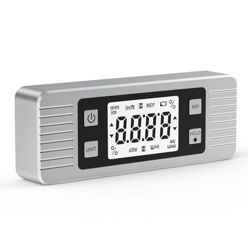 Dyocoag Digitalwinkel magnetischer Protraktor -Neigungsniveauspegel -Winkel Finderwinkel -Würfelspiegel Box mit Magneswinkel -Provraktor für Tischlertechnik Dyocoag Digitalwinkel magnetischer Protraktor -Neigungsniveauspegel -Winkel Finderwinkel -Würfelspiegel Box mit Magneswinkel -Provraktor für Tischlertechnik von Dyocoag