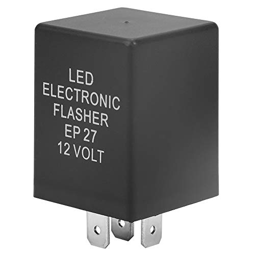 Dyocoag EP27 5 Pin LED -Flasher -Relais Langlebiger Plug -and -Play für Blinkerleuchte -Hyper -Flash -Fix 12V von Dyocoag