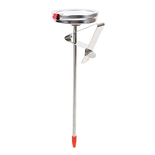 Dyocoag Edelstahl Fry Fry Thermometer 5 cm Ziff für die Ölwanne TTE35125 (15 cm) (30 cm) von Dyocoag