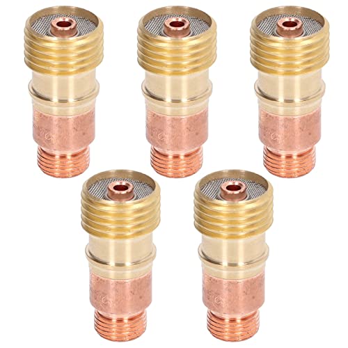 Dyocoag Gaslinse Collet Body Metall WP -17 WP -17 18 26 TIG Chuck 3/32 Zoll Set Schweißbrenner Verbrauchsmark von Dyocoag