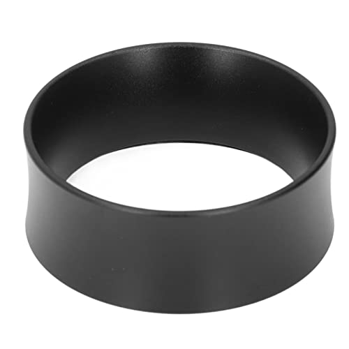 Dyocoag -Kaffee -Dosierungsringe verhindern fliegende Aluminiumlegierung Kaffeepulverringe schwarzer 58 -mm -Kaffee für die Maschine von Dyocoag