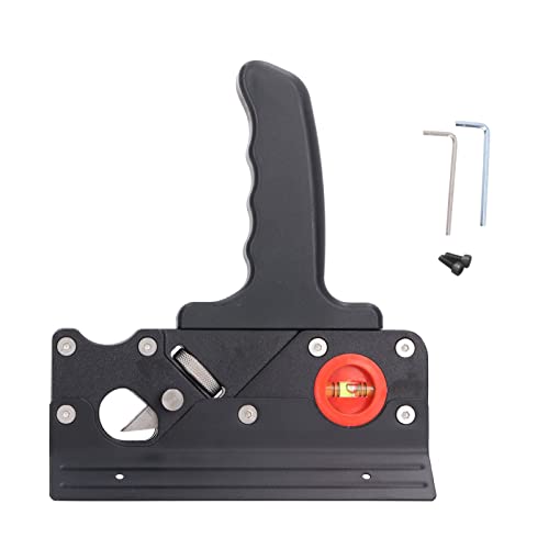 Dyocoag -Kamm -Flugzeug -Aluminium -Legierung Handplaner Schnelles Planing Holz Ecke Trimmen tragbare Holzbearbeitung (Schwarz) von Dyocoag