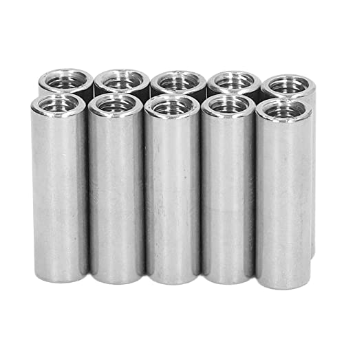 Dyocoag Kupplungsmutter mit Innengewinde M8 x 1,25, 12 L40 mm, runde Form, 10-teiliger Kupplungsmutternsatz, Anschluss, Haushaltsmaschinen, Wartungsgeräte, Rohr Dyocoag Kupplungsmutter mit Innengewinde M8 x 1,25, 12 L40 mm, runde Form, 10-teiliger Kupplungsmutternsatz, Anschluss, Haushaltsmaschinen, Wartungsgeräte, Rohr von Dyocoag