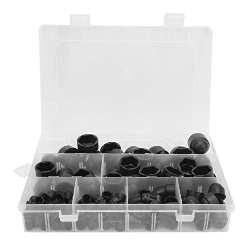 Dyocoag -Nusskappe Sechskant Bolzenschutzabdeckung Gummi -Industrieversorgung für Automobilverbesserungen Black 145pcs Dyocoag -Nusskappe Sechskant Bolzenschutzabdeckung Gummi -Industrieversorgung für Automobilverbesserungen Black 145pcs von Dyocoag